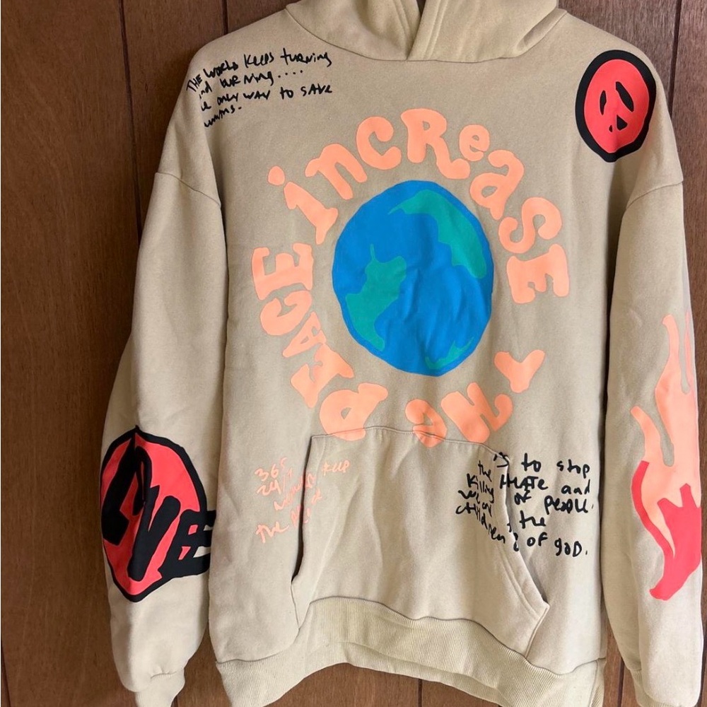 PacSun Tan Hoodie The Peace Increase